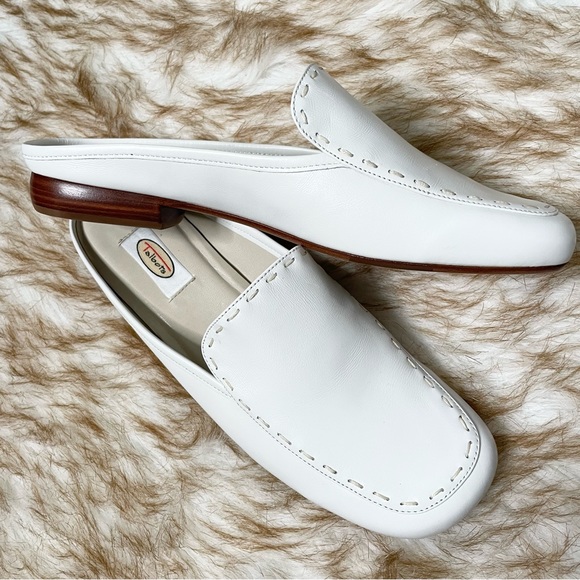 Talbots stitched leather “Ally” mule. NWOB - Picture 1 of 6